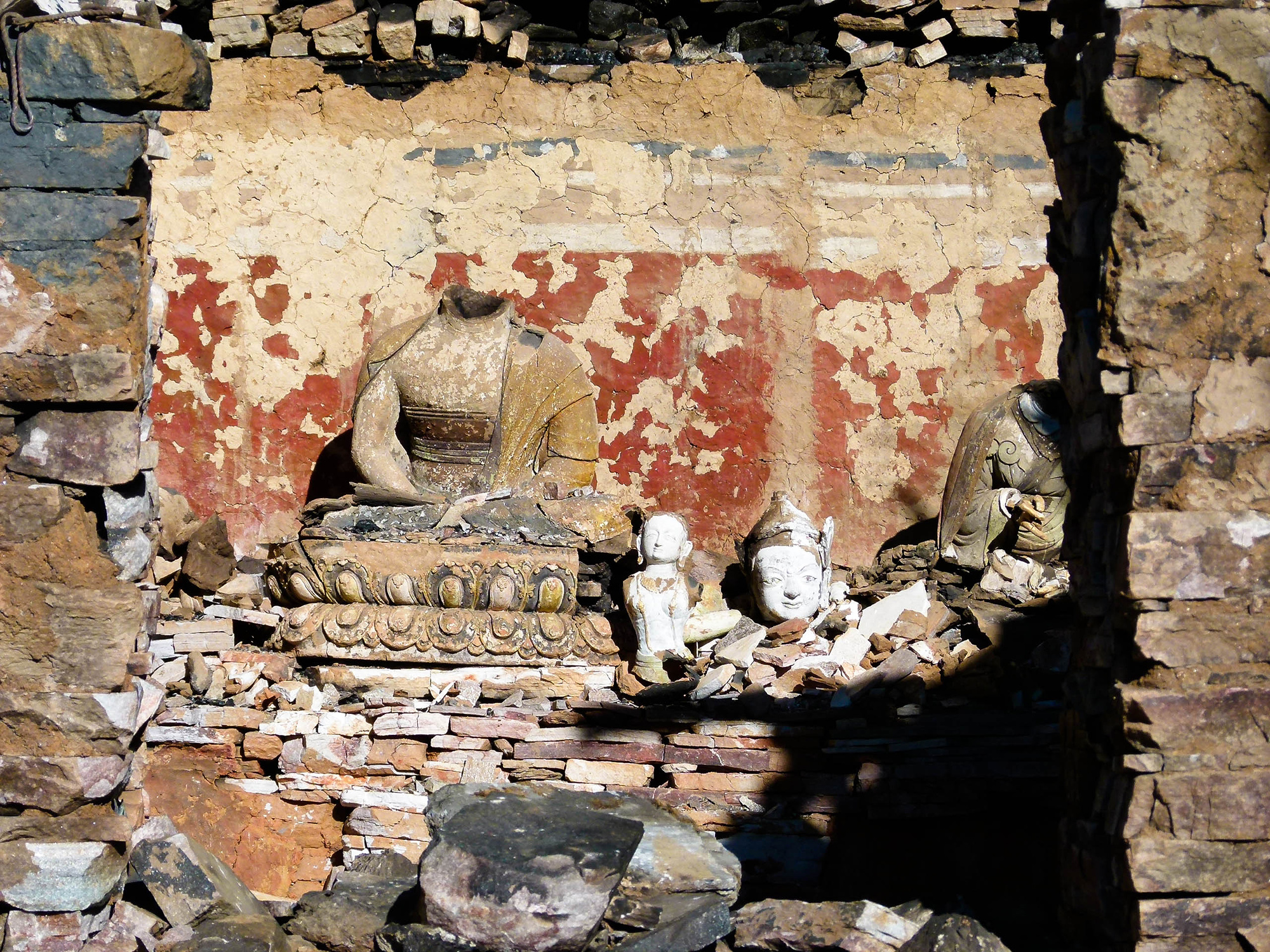 Même Buddha a du mal face au feu... © Topich