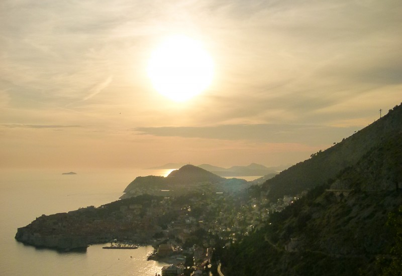 Dubrovnik’s sunset